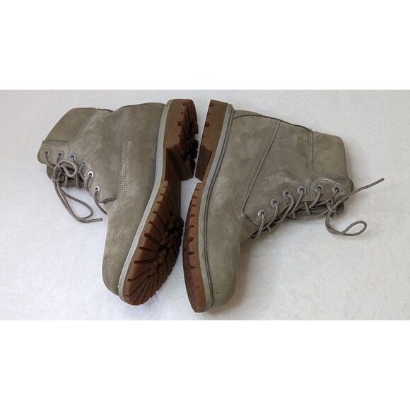 Timberland Women's Primaloft 200 Gram Boots-Size (6.5) Grey Suede Leather #A12R5 - Picture 7 of 12